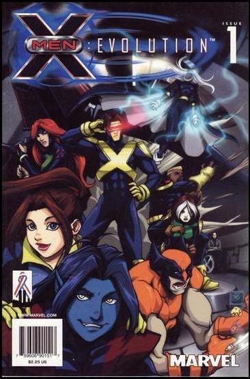 X-Men: Evolution (2002/03) issue '1' Blue Target Edition