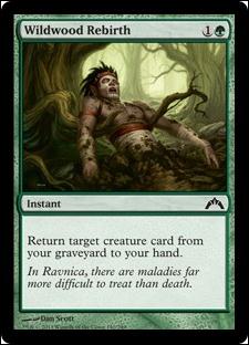 Magic the Gathering: Gatecrash (Base Set) card 140 Wildwood Rebirth