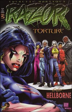 Razor: Torture issue 5 Standard Cover