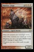 Magic the Gathering: Planechase (Base Set) card 97 Balefire Liege