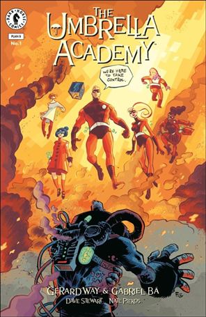 Umbrella Academy: Plan B issue 1-B Fábio Moon Cover
