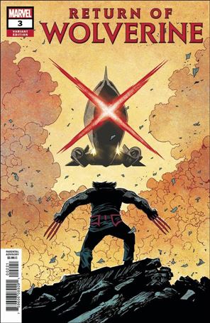 Return of Wolverine issue 3-B Declan Shalvey Cover