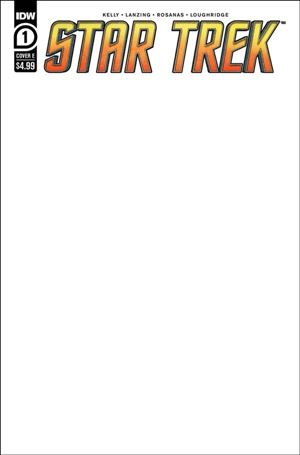 Star Trek (2022) issue 1-E Blank/Sketch Cover