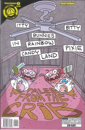 Itty Bitty Bunnies in Rainbow Pixie Candy Land: Tales from the Crib Cover Image 1