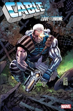 Cable: Love and Chrome issue 2-C Tony S. Daniel Cover