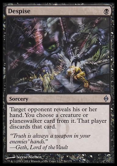 Magic the Gathering: New Phyrexia card 56 Despise