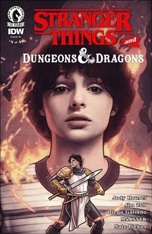 Stranger Things and Dungeons & Dragons issue 4-B Anna Dittman Cover
