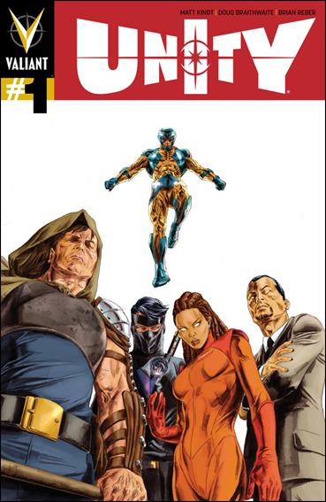 Unity (2013) issue 1 Doug Braithwaite Cover