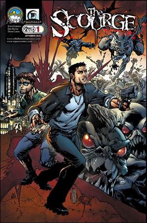 Scourge issue 1 Eric Battle Cover