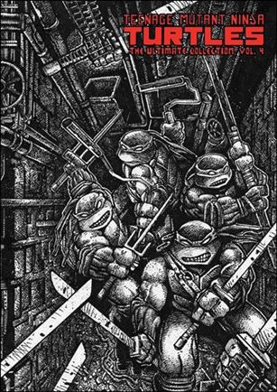 Teenage Mutant Ninja Turtles: The Ultimate Collection issue 4-B Black and White Cover