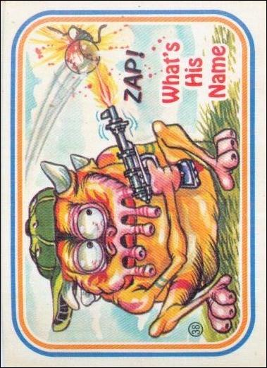 Awsome! All-Stars (Base Set) card 38-B What's His Name / Puzzle Back