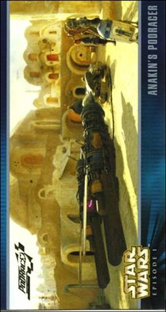 Star Wars: Episode I Widevision: Series 1 (Expansion Subset) card X-4 Anakin's Podracer