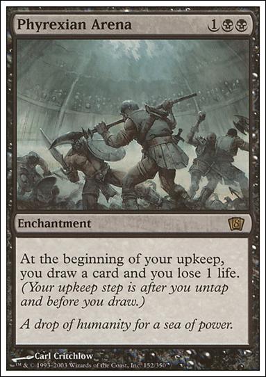 Magic the Gathering: 8th Edition (Base Set) card 152 Phyrexian Arena
