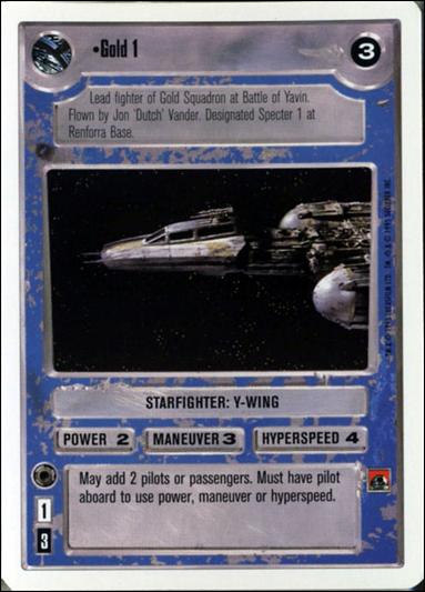 Star Wars: Premiere Unlimited (Base Set) card 303 Gold 1