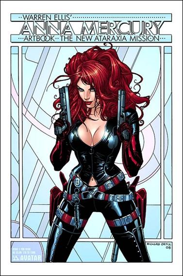 Warren Ellis' Anna Mercury Artbook: The New Ataraxia Mission issue 1-F You Wish Cover 1/1500