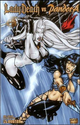 Lady Death vs Pandora issue 1-F Auxiliary Cover 1/1000