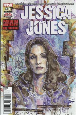 Jessica Jones (2016) issue 11 David Mack Cover