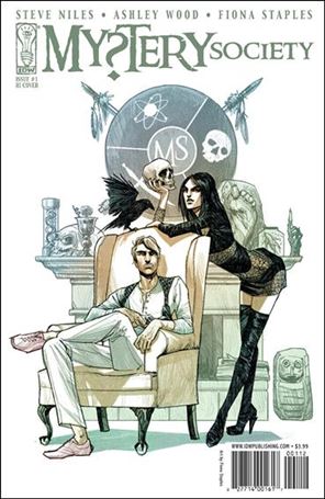 Mystery Society issue 1-B Fiona Staples Cover