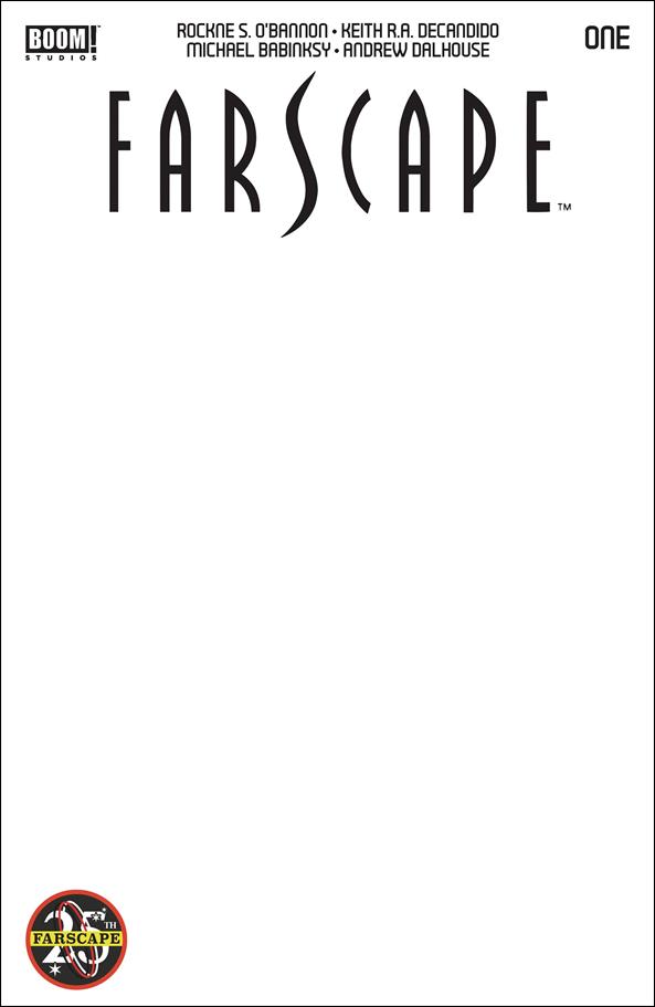 Farscape 25th Anniversary Special issue 1-D Blank Sketch Cover