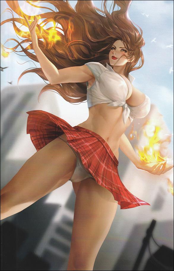 Valkyrie Saviors (2018) issue 3-I Flames of Diana Virgin Cover