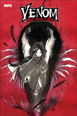 Venom: Black, White & Blood issue 1-D Peach Momoko Cover