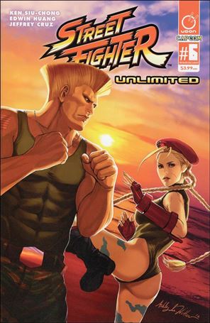 Street Fighter Unlimited issue 6-E Ashley Witter AOD Retailer Cover