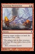 Magic the Gathering: New Phyrexia card 99 Victorious Destruction