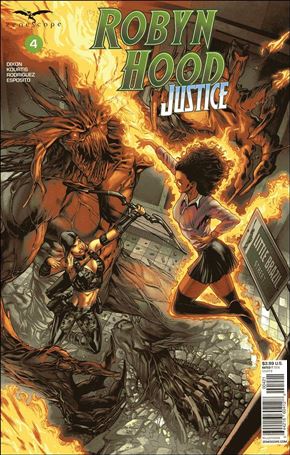 Robyn Hood: Justice issue 4-B Igor Vitorino Cover