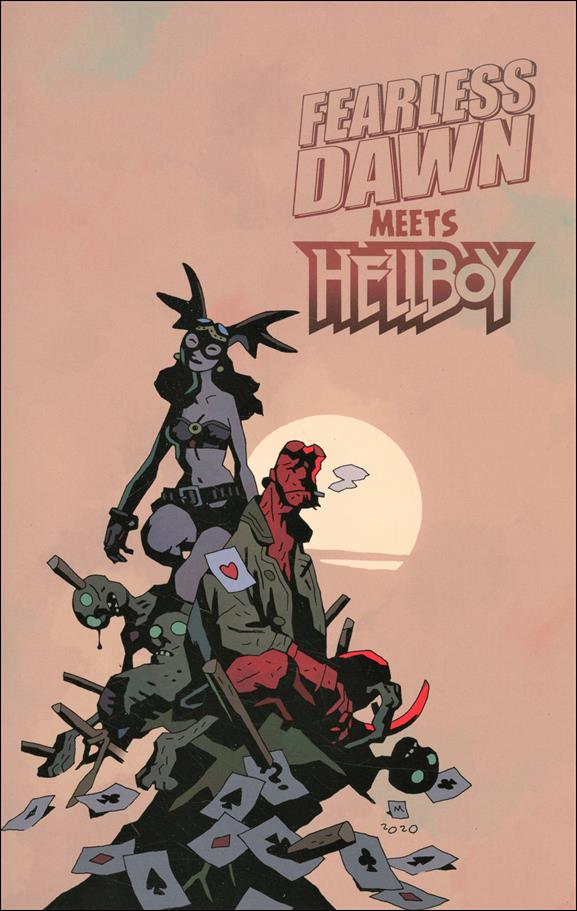 Fearless Dawn Meets Hellboy issue nn-B Mike Mignola Cover
