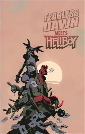 Fearless Dawn Meets Hellboy issue nn-B Mike Mignola Cover