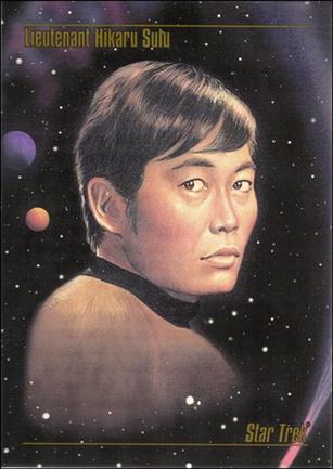 Star Trek Master Series: Series 1 (Base Set) card 06 Lieutenant Hikaru Sulu