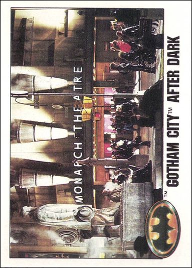 Batman: Series 1 (Base Set) card 13 Gotham City After Dark