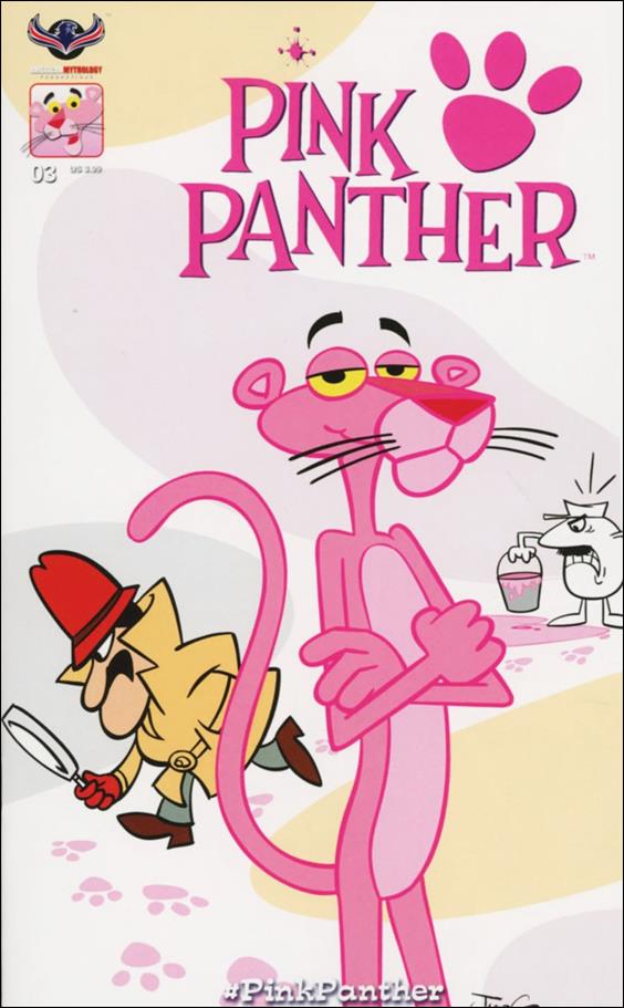 Pink Panther (2016) issue 3-B Classic Pink Hijinks Cover