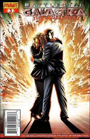 Battlestar Galactica: The Final Five issue 3-B Nigel Raynor Cover