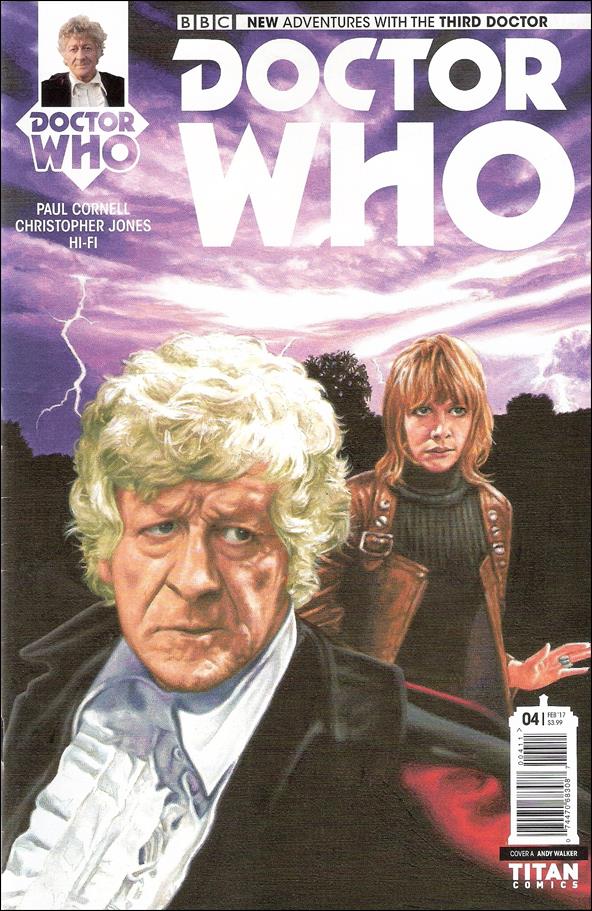 Doctor Who: The Third Doctor issue 4 Andy Walker Cover