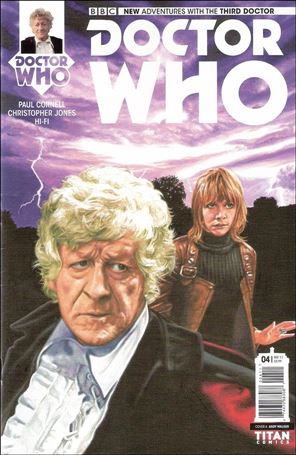 Doctor Who: The Third Doctor issue 4 Andy Walker Cover