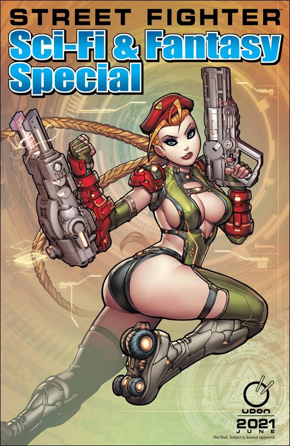 Street Fighter 2021 Sci-Fi & Fantasy Special issue 1-B Ryan Kinnaird Cover