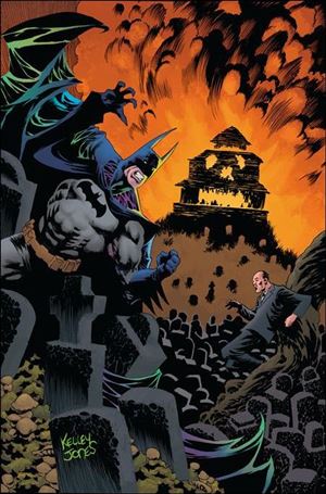 Batman vs Robin issue 5-B Kelley Jones Cardstock Cover