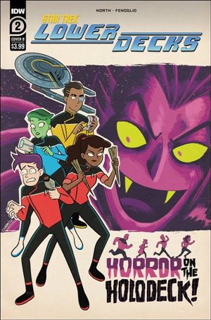Star Trek: Lower Decks issue 2-B Derek Charm Cover