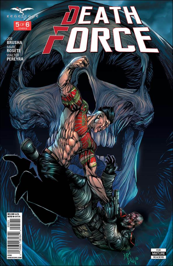 Death Force issue 5-B Sean Hill Cover