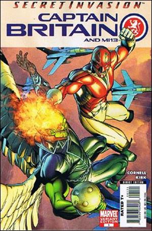 Captain Britain and MI13 issue 1-B Brandon Peterson 1:15 Cover
