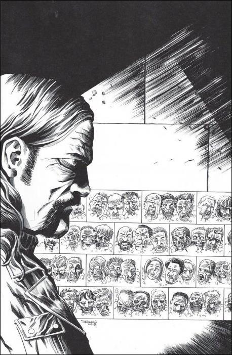 Walking Dead (2003) issue 27-F Declan Shalvey 15th Anniversary B/W Virgin Cover