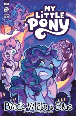 My Little Pony: Black, White, & Blue issue 1-B Syd Hall Cover