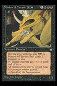 Magic the Gathering: Ice Age (Base Set) card 151 Minion of Tevesh Szat