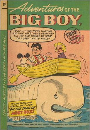 Adventures of the Big Boy issue 77-B West Coast Cover