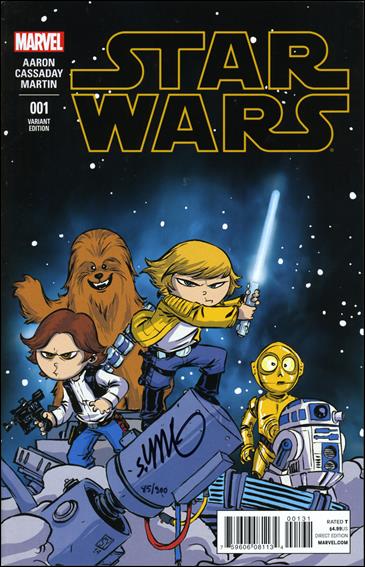 Star Wars (2015) issue 1-KA DF Young Connecting Cover (Signed by Young) 1/500