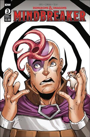 Dungeons & Dragons: Mindbreaker issue 3 Max Dunbar Cover