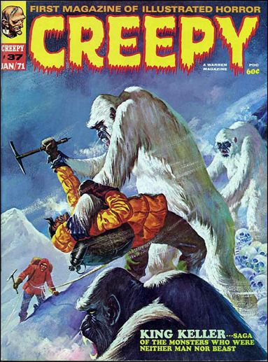 Creepy issue 37 Ken Barr Cover