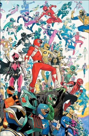 Power Rangers issue 2.00-D Dan Mora 1:10 Cover