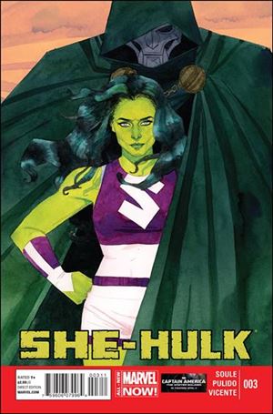 She-Hulk (2014) issue 3 Kevin Wada Cover